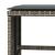vidaXL 4 db szürke polyrattan kerti szék párnával 41 x 41 x 36 cm 94948449