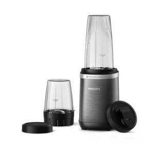 Philips Mini Blender HR2766/00, 900W, с 2 чаши и капак - Чайник, Уред за приготвяне на сандвичи, Blender, Тостер и Центрофуга и преса за плодове