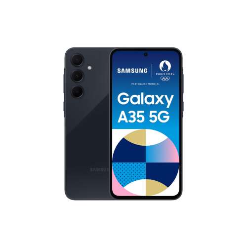 Samsung Galaxy A35 5G 16,8 cm (6.6") Hybrid Dual SIM Android 14 USB C-típus 8 GB 256 GB 5000 mAh Sötétkék