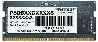 Patriot memory signature psd532g56002s 32 gb 1 x 32 gb ddr5 5600...