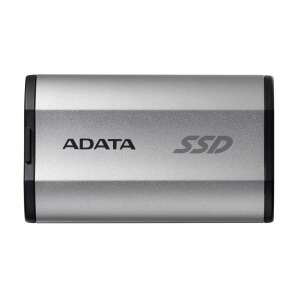ADATA SD810 2TB külső SSD, ezüst, elülső nézet - ADATA