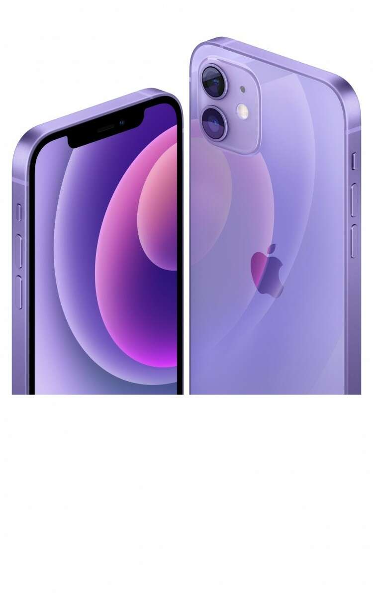 Apple mjnm3pm/a iphone 12 15,5 cm (6.1") dual sim ios 14 5g 64 gb lila