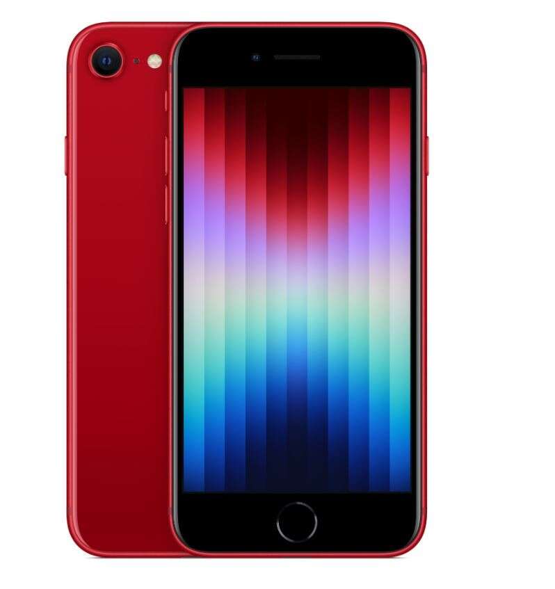 Apple mmxh3pm/a iphone se 11,9 cm (4.7") dual sim ios 15 5g 64 gb...