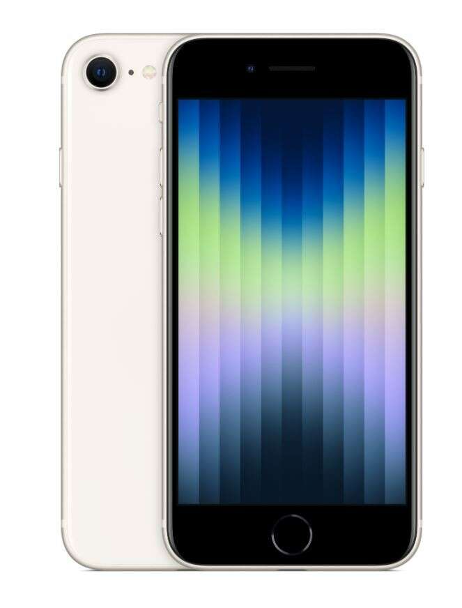 Apple mmxn3pm/a iphone se 11,9 cm (4.7") dual sim ios 15 5g 256 g...