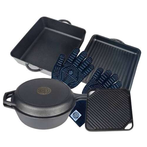 Milestone66 Cast Iron Optimum Set - 6 pieces 105653657