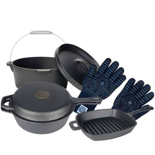 Milestone66 Cast Iron Basic Set - 5 pieces