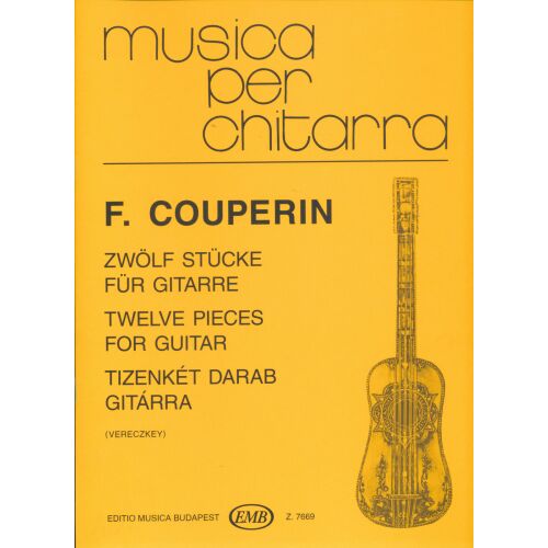 Francois Couperin: Tizenkét darab gitárra 136047853