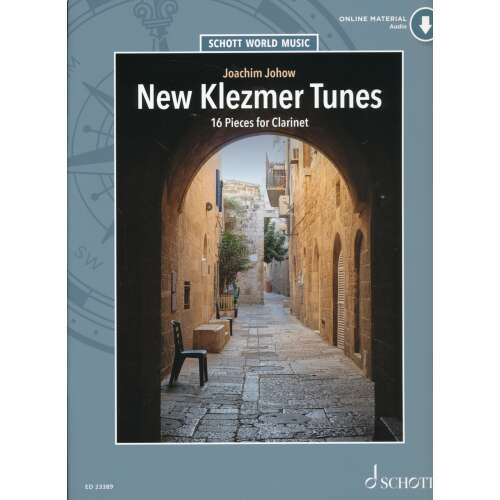 New Klezmer Tunes for Clarinet (+ online audio hanganyag)