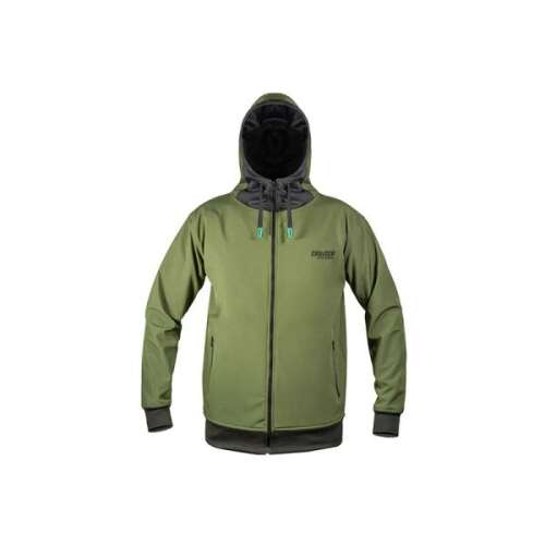 Delphin CRUISER Hero Softshell kabát, zöld, elülső nézet