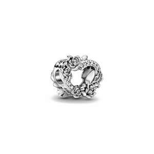 Pandora stílusú ezüst charm - Tavaszi szív 94966793 Nőknek