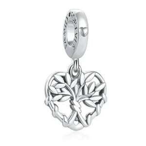 Pandora stílusú  ezüst charm - Szívfa 94966843 Nőknek