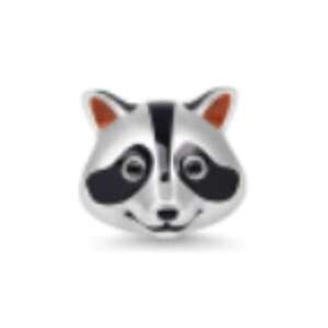 Ezüst mosómaci medál Pandora karkötőkhöz kompatibilis - Női ékszer