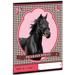 Rózsaszín lovas sima füzet A/5 méretben 95320305 Foglalkoztató füzet, kifestő-színező
