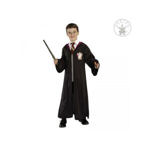 Harry Potter Gyerek Jelmez - Köpeny, Szemüveg, Bot - 8-10 éves