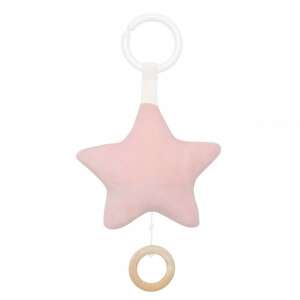 Felhúzós zenélő csillag, rózsaszín Jabadabado