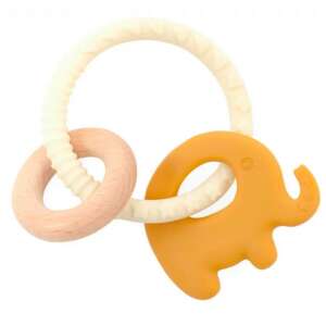 Magni Elefántos Szilikon és Fa Rágóka