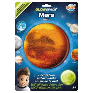 Glow Space Mars self-adhesive glow in the dark planet wall decoration by Buki - Phosphorescent wall decoration