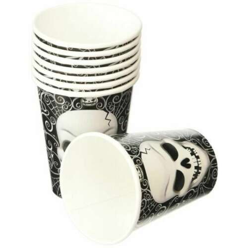 Fright Night Koponyás Parti Poharak - Halloween Party Teríték