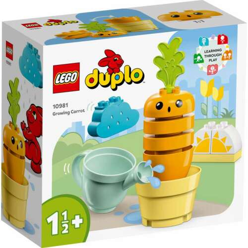 LEGO DUPLO 10981 Növénytermesztő Sárgarépa Játék - 1,5 éves kortól 95325807
