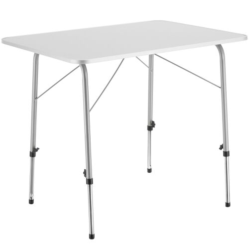 Tectake Összecsukható Kemping Asztal - Alumínium - 80x60 cm
