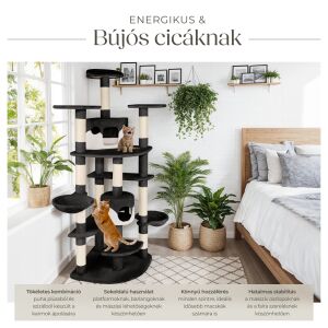 Fippi Macskafa Kaparófallal - 201 cm 131670737 - Dom dla kotów, Meble dla kotów i Buda dla psa