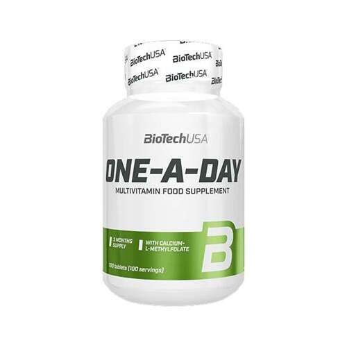 BioTechUSA One-A-Day Multivitamin étrend-kiegészítő, 100 tabletta - Vitamin