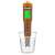 BIGST7REN 4 in 1 water quality tester with LED display, showing pH and temperature readings in a glass of water