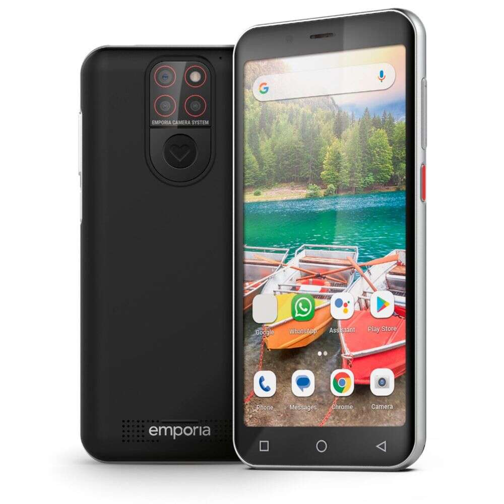 Emporia smart.5mini 12,6 cm (4.95") egy sim android 13 4g usb c-t...