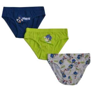 3er Pack Sonic the Hedgehog Jungen Unterwäsche, Größe 4-5 Jahre - Sonic