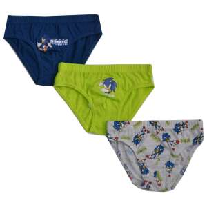 Sonic the Hedgehog Jungen Unterwäsche Set, 3er Pack, Größen 8-9 Jahre - Sonic