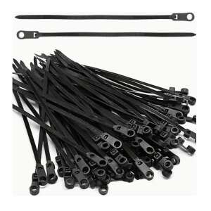 Coliere de cablu cu orificiu pentru șurub, 100 bucăți 95011657 - Construcții și renovări