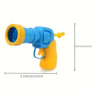 Lansator de jucării pentru pisici, albastru și galben, 3.94 inci / 10.01 cm - Plușuri interactive
