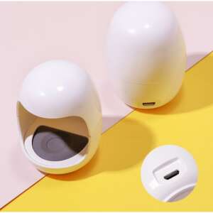 Lampă mini UV LED pentru manichiură și pedichiură, albă, portabilă, cu cablu USB - Lampă uscător de unghii