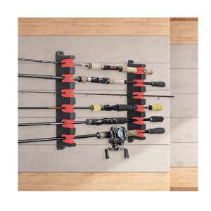 Suport de undițe pentru perete cu 6 orificii 95011874 - Sport și agrement