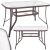 Gf0076 garden table 120 x 70 x 70 cm 95014590