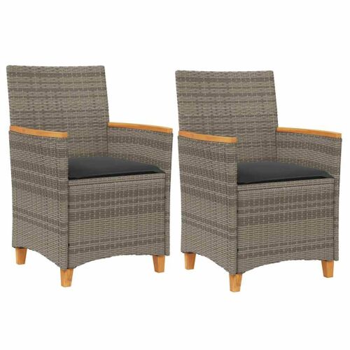 vidaXL Kerti Szék - Polyrattan - 2 db 173482642 - Kert
