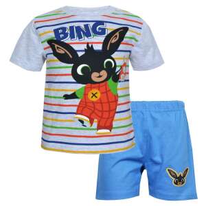Bing rövid pizsama Bing csíkos szűrke kék 3-4 év (104 cm) 95016855 Gyerek pizsamák, hálóingek - 3 - 4 év