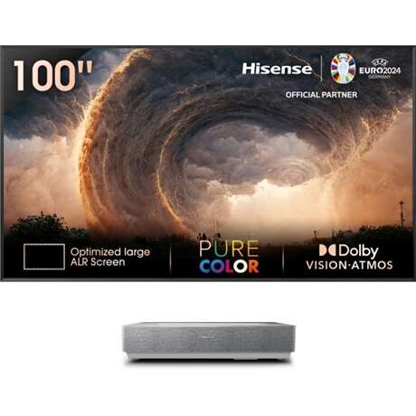 Hisense 100l5hd 4k ultra hd smart televízió, 254 cm, dolby atmos