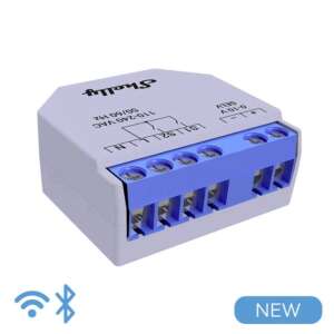 Shelly Plus 0-10V Dimmer, intelligenter Dimmer-Schalter für die Steuerung von 0-10V-Dimmern, WiFi und Bluetooth aktiviert - Shelly
