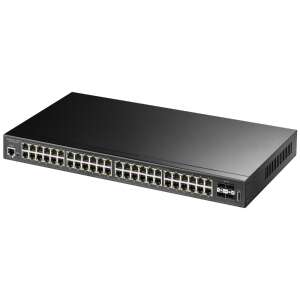 Cudy GS2048PS4 Gigabit Switch, 48-Port-PoE-Netzwerkswitch mit 4 Uplink-Ports - Cudy