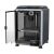 Creality K1C 3D printer with open door, showcasing the build volume