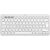 Logitech Pebble Keys 2 K380s kabellose Tastatur, weiß