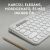Logitech Pebble Keys 2 K380s Tastatur RF Wireless + Bluetooth QWERTY US International Weiß (920-011852) 95050950
