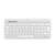 Logitech Pebble Keys 2 K380S Wireless Keyboard, White, US Layout