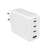 Fixed Travel 3x USB Type-C / 1x USB Type-A GaN Power Adapter - White (100W) 134004264