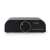 Nedis 4-way audio switch, black, front view