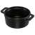 Staub Mini Cocotte 10cm runder gusseiserner Topf, schwarz