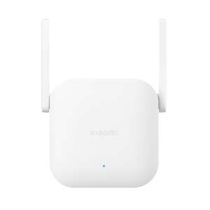 Xiaomi N300 WiFi Range Extender, biely, pohľad spredu - Zosilňovače signálu