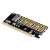 Digitus DS-33171 M.2 NVMe SSD PCI Express 3.0 (x16) port bővítő PCIe kártya, fekete, ferde nézet