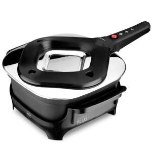 ETA Pecenka Plus electric baking dish, black, angled view - Electric Cookware